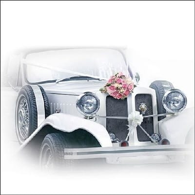 Ambiente servetten - 33x33cm - 20 stuks - Wedding car