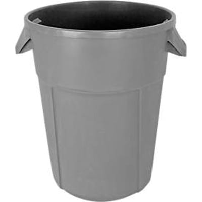 Ronde bak, geschikt voor levensmiddelen, 85 l, grijs