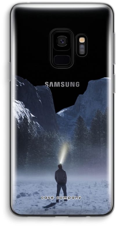 Hoesje geschikt voor Samsung Galaxy S9 hoesje - Wanderlust - Soft Cover Telefoonhoesje - Bescherming aan alle Kanten en Schermrand