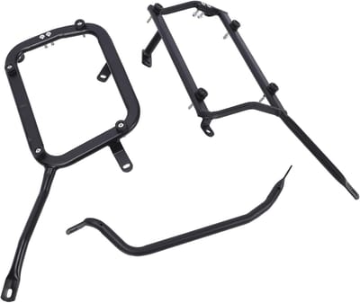 Stevige Metalen Zijkofferdrager voor Motorfiets, Verbeterde Veiligheid en Ruimte voor TRK 502x, Ideaal voor Langere Rit en Extra Bagage