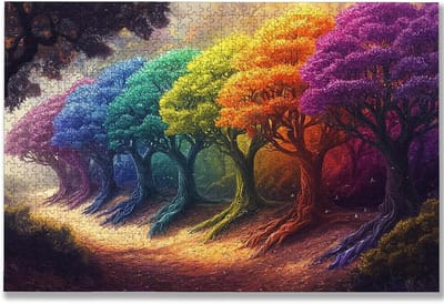Houten Puzzel - Landschap Legpuzzel - Ontspanning Thuis - Hoge Kwaliteit Hout - 5000 Stukjes - Meerkleurig