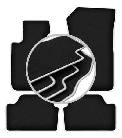 CARLUX-SILVER automatten voor: BMW X1 E84 SUV (2004-2011)