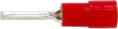 Intercable Q-serie DIN geïsoleerde stiftkabelschoen lang 10 mm² vertind - rood per 50 stuks (ICIQ10ST)
