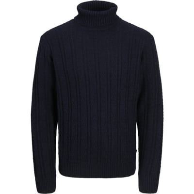 JACK&JONES - JPRBLATRENT KNIT CABLE ROLL NECK BF LN - Heren - Gebreide truien