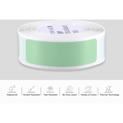 NIIMBOT Thermisch Printen Labelpapier Barcode Prijs Maat Naam Blanco Labels Waterdicht Scheurbestendig 12x40mm (160 sheets)