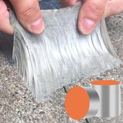 Waterdichte Butyl Tape voor Afdichting en Reparatie - Sterk, Zelfklevend en UV-bestendig (15cm x 10m)
