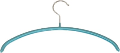 TopHangers [Set van 5] - Stevige metalen kleerhanger voor kinderkleding | Volledig voorzien van lichtblauwe anti-slip coating | Gecertificeerd als 'Eco friendly' en 'Skin friendly' | 'Mawa 30P'
