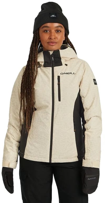 O´neill Fwc Cruz Duo Snow Jas Beige M Vrouw