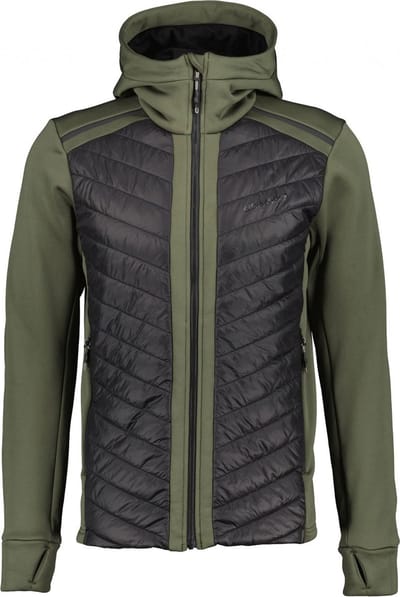 Didriksons ZUKO USX FULLZIP Heren Outdoorjas - Deep Green - Maat XL