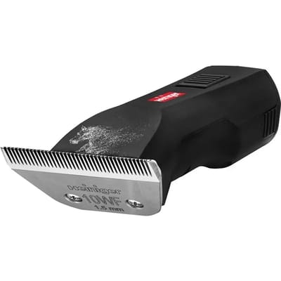 Heiniger Saphir Horse – Professionele draadloze tondeuse voor paarden met scheerkop 10WF (1,5 mm) en 2 accu’s