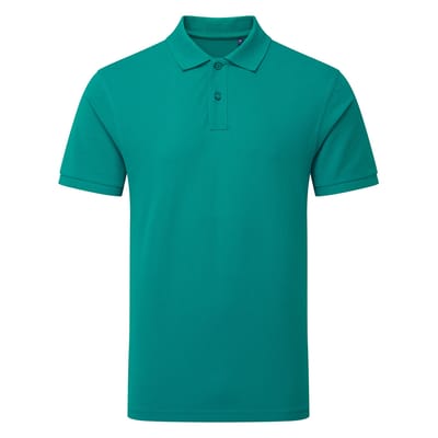 Asquith & Fox Heren Poloshirt met korte mouwen (Jade)