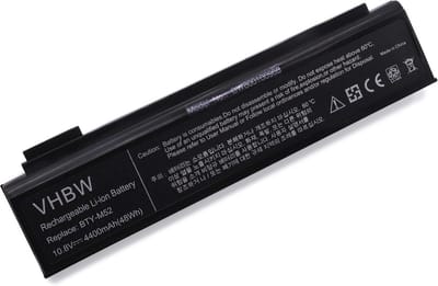 Hoogwaardige Vervangende Batterij voor Notebook 4400 mAh 10,8 V Li-Ion