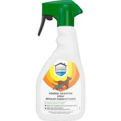 Home Defense - Honden en kattenafweermiddel spray 500ml - Bescherming voor tuin en huis - Veilig voor planten en dieren - Kattenverjager, Hondenverjager, Marterverjager, Kattenschrik