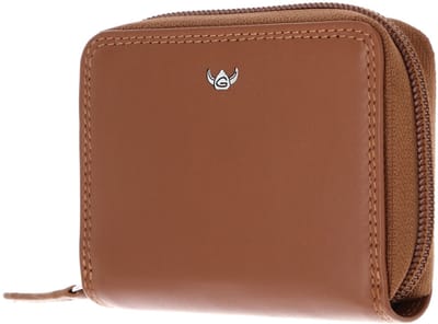 Golden Head Leren kaarthoes Polo RFID Protect Kartenetui 4506 Cognac bruine