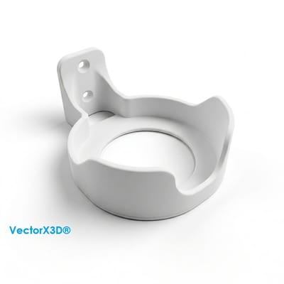 Muurbeugel geschikt voor TP-Link Deco M4 / S4 /P9 / S7 / E4 Mesh WiFi Wandhouder | Stevige Muur Beugel | Wall Mount Houder - Inclusief Bevestigingsmateriaal - VectorX3D® Muur Houder