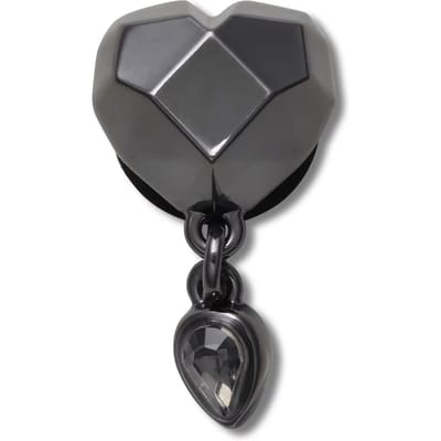 Jibbitz Crocs Punk Gunmetal Heart