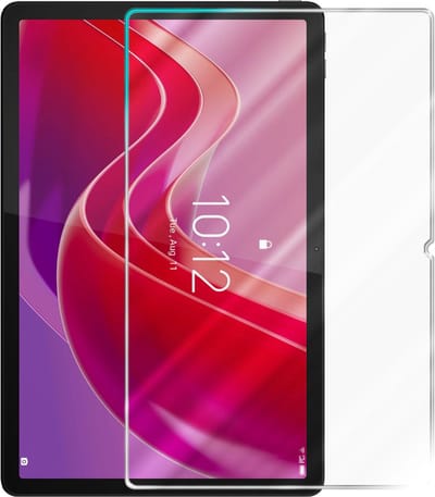 Cadorabo Screenprotector geschikt voor Lenovo Tab M11 - Pantser film Beschermende film in KRISTALHELDER Geharde (Tempered) display beschermglas in 9H hardheid met 3D Touch