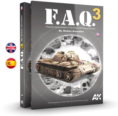 AK Interactive AK288 FAQ3 Military Vehicles - English