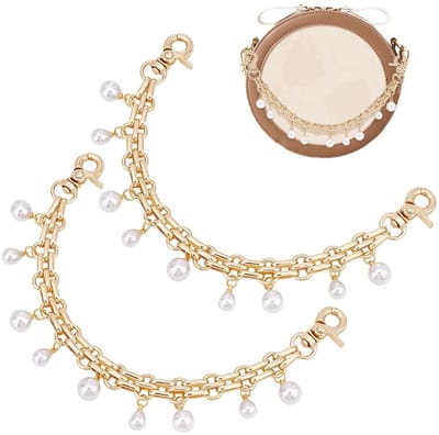 Solidchoice - Dailygoody - Portemonnee-verlengstuk - Decoratieve tasband - Gouden legering - Charms voor dames - Handvat vervanging - Crossbody schoudertas