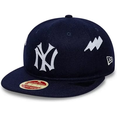 New Era New York Yankees Heritage Retro Crown 9FIFTY Pet, blauw