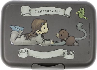 Goebel - Anouk | Lunchbox Piratenproviand | Kunststof - 18cm