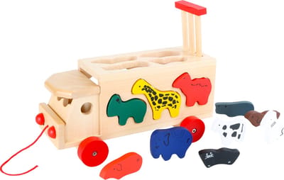 Small Foot Dierentuin Wagen Met Dieren