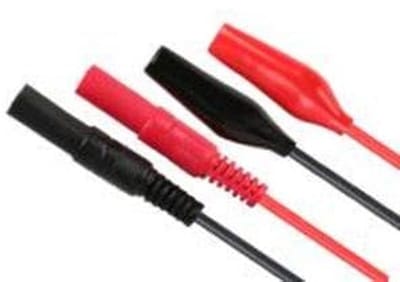 Multimeter Testpunten - Meetkabel Set - Elektronica Testen - Met Krokodillenklem - 110-130 mm - Rood en Zwart