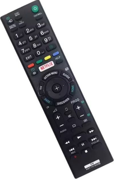 Universele Afstandsbediening geschikt voor Sony Smart TV - RMT-TX100D - Zwart
