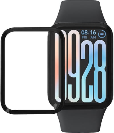 kwmobile Beschermfolie geschikt voor Xiaomi Smart Band 9 Pro Schermbeschermer - 2 x screenprotector smartwatch anti kras