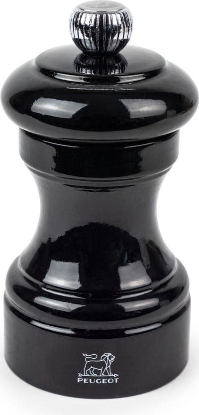 Peugeot Saveurs Peugeot Bistro zoutmolen - 10 cm, zwart geschilderd hout