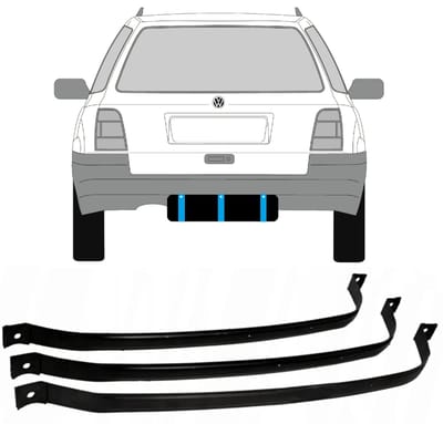 Brandstoftank klemmen voor Volkswagen Golf 3 1991-1998 / COMBI