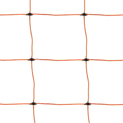 Elektrisch kippennet - oranje - 50m - 14 pvc-gecoate glasvezelpinnen