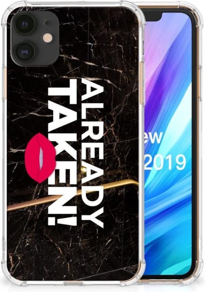 Apple iPhone 11 Telefoonhoesje met tekst Already Taken Black