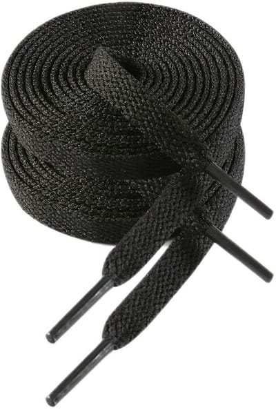 Dailygoods- Schoenveters 120 cm - Platte Veters - Hoogwaardige 8mm Breedte - Geschikt voor Sneakers - Elastische Veters - Duurzaam Materiaal - Sneakerveters