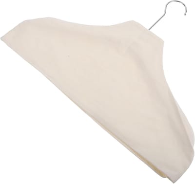 Hangerhoezen Set - Kledingbeschermers - Kleding Beschermen - Antislip Materiaal - 44x21x3 cm - Beige