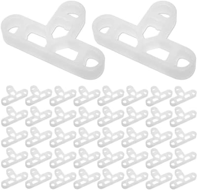 Dailygoods- Voegenkruisjes 100 Stuks - Tegelkruisjes 10 mm - Afstandhouders voor Terrassen - T-Stukken - Tegelafstandhouders - Schokbestendig.
