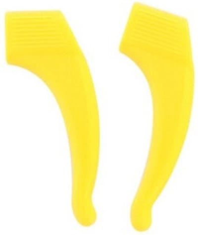 Anti-slip Oorhaakjes - Brilhaakjes – Siliconen - Bescherm je Bril - Antislip Pootjes - Voor Kinderen en Volwassenen – 1 Paar – Geel