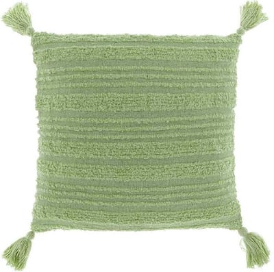 D- Unique Living - Kussen Fonne 45x45cm nile green