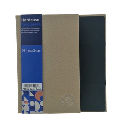 Opvouwbare brillenkoker POS112 kunstleer - Sandy Beach
