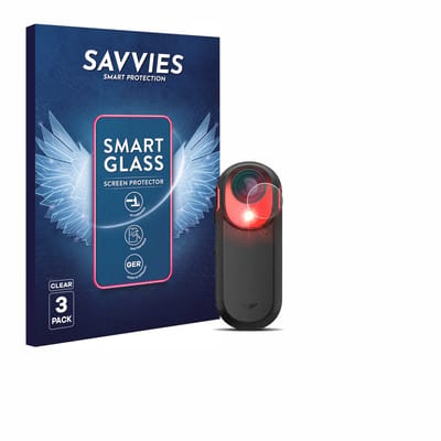 3 Stuks Savvies Screenprotector - geschikt voor Garmin Varia RCT 715 - beschermfolie glas transparant