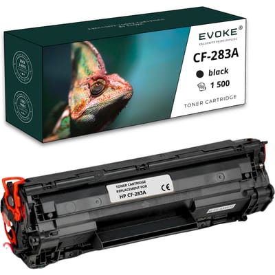 Evoke Compatibele Toner voor Hp Cf283A Cf-283A 83A Zwart 1500 Pagina's Laserjet Pro Mfp M125A M125Nw M125Rnw M126A M126Nw M127Fn