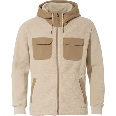 Vaude Manukau Iii Fleece Met Volledige Rits Beige S Man