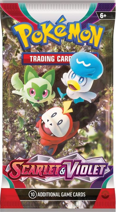 The Pokemon Company Pokémon TCG Scarlet & Violet-Booster Pack (Diversen) Nieuw