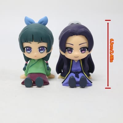 21cm Kusuriya no Hitorigoto Anime Model Mantel Maomao Actiefiguur Schattige Jinshi Figuur Kamerdecoratie PVC Set Speelgoed
