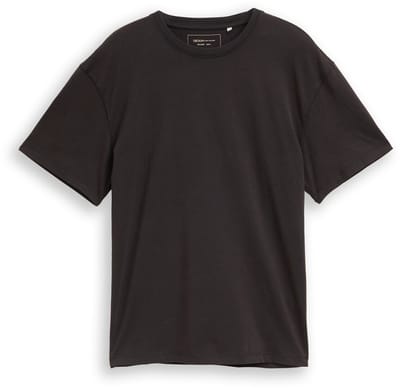 Tom Tailor Denim - Relaxed fit T-shirt van katoen - Maat M - Black