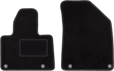Zwarte voormatten voor: Citroen C5 III X7 liftback, sedan, stationwagen, tourer (2008-2017)