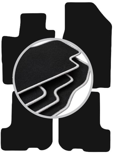 CARLUX-SILVER automatten voor: Dacia Sandero Stepway II FL hatchback (2018-2021)