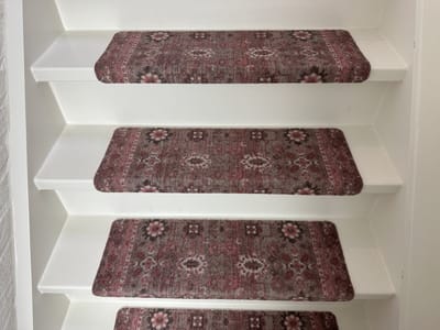 Trapmatten - Stairkiss Rosetta Fade - 15 stuks - 65x21x3,5cm - Rechthoekig