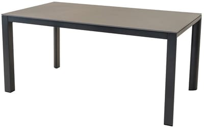 Les - Geneva eettafel 160x90 cm - matt antraciet