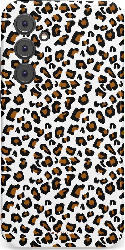 Casetastic Hoesje Geschikt voor Samsung A35 - Stijlvolle Beschermende Duo-layer Case - Panter abstractie